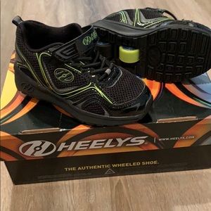 Heelys The authentic wheeled shoe.